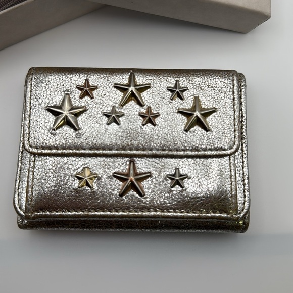 💎 JIMMY CHOO - Star-Embellished Wallet - Picture 2 of 7